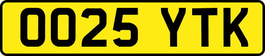 OO25YTK