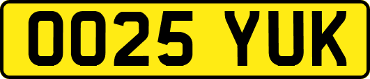 OO25YUK
