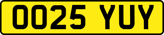 OO25YUY