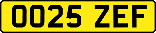 OO25ZEF