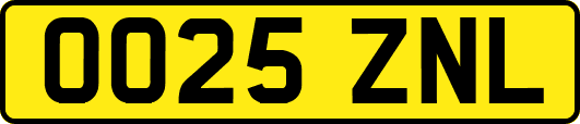OO25ZNL