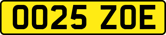 OO25ZOE