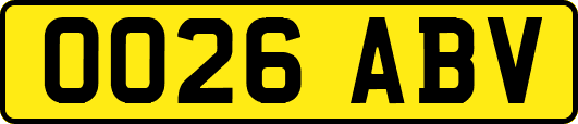 OO26ABV