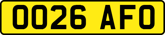OO26AFO