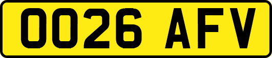 OO26AFV
