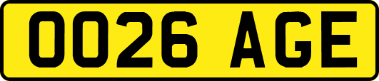 OO26AGE