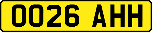 OO26AHH