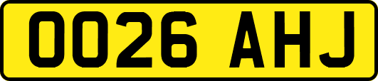 OO26AHJ
