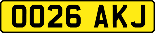 OO26AKJ