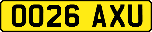 OO26AXU