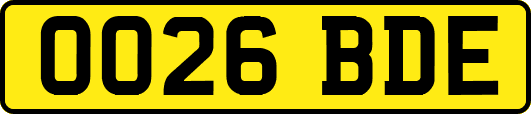OO26BDE