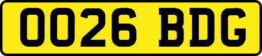 OO26BDG