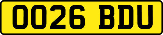 OO26BDU