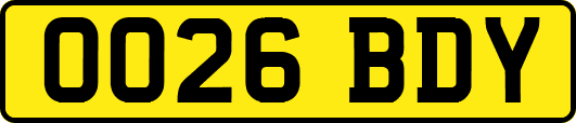OO26BDY