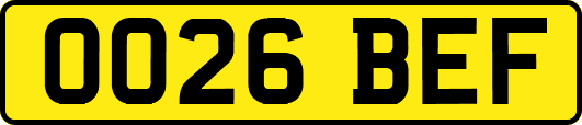 OO26BEF