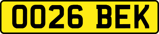 OO26BEK