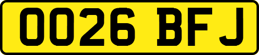 OO26BFJ