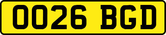OO26BGD