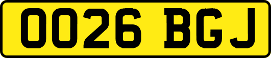 OO26BGJ