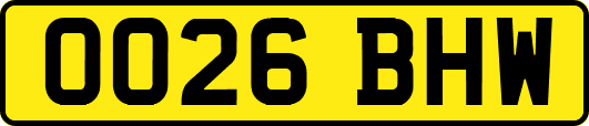 OO26BHW