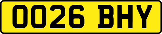 OO26BHY