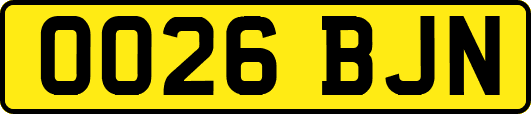OO26BJN