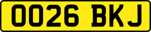 OO26BKJ