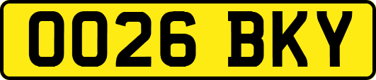 OO26BKY
