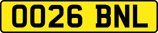 OO26BNL