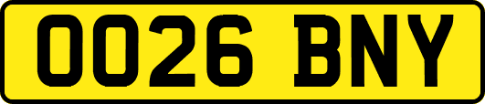 OO26BNY