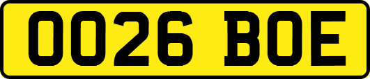 OO26BOE