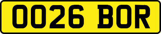 OO26BOR