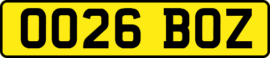 OO26BOZ