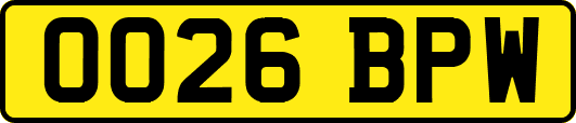OO26BPW