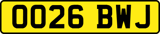 OO26BWJ