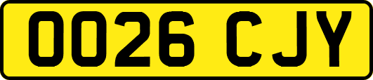OO26CJY