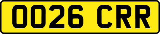 OO26CRR