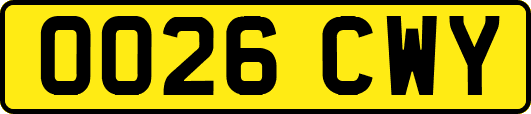 OO26CWY