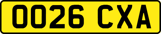 OO26CXA