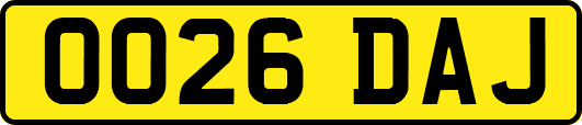 OO26DAJ