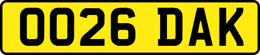 OO26DAK