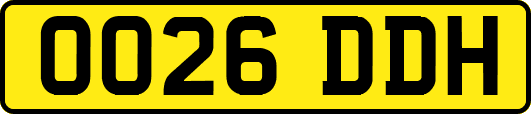 OO26DDH