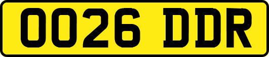 OO26DDR