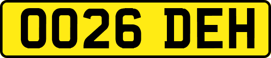 OO26DEH