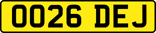 OO26DEJ