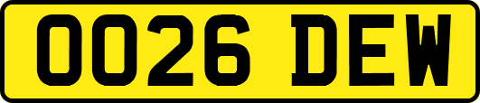 OO26DEW