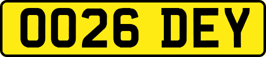 OO26DEY