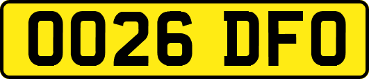 OO26DFO