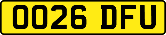 OO26DFU
