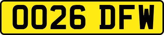 OO26DFW